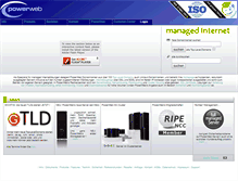 Tablet Screenshot of powerweb.de