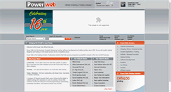 Desktop Screenshot of powerweb.com.pk