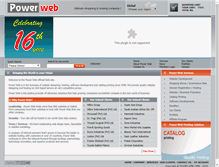 Tablet Screenshot of powerweb.com.pk